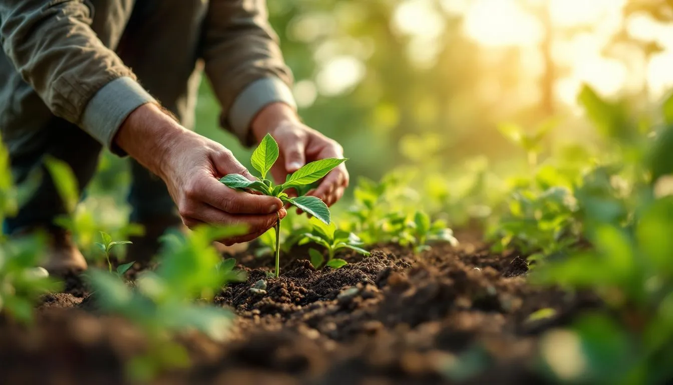 Editorial photograph representing the concept of agriculture