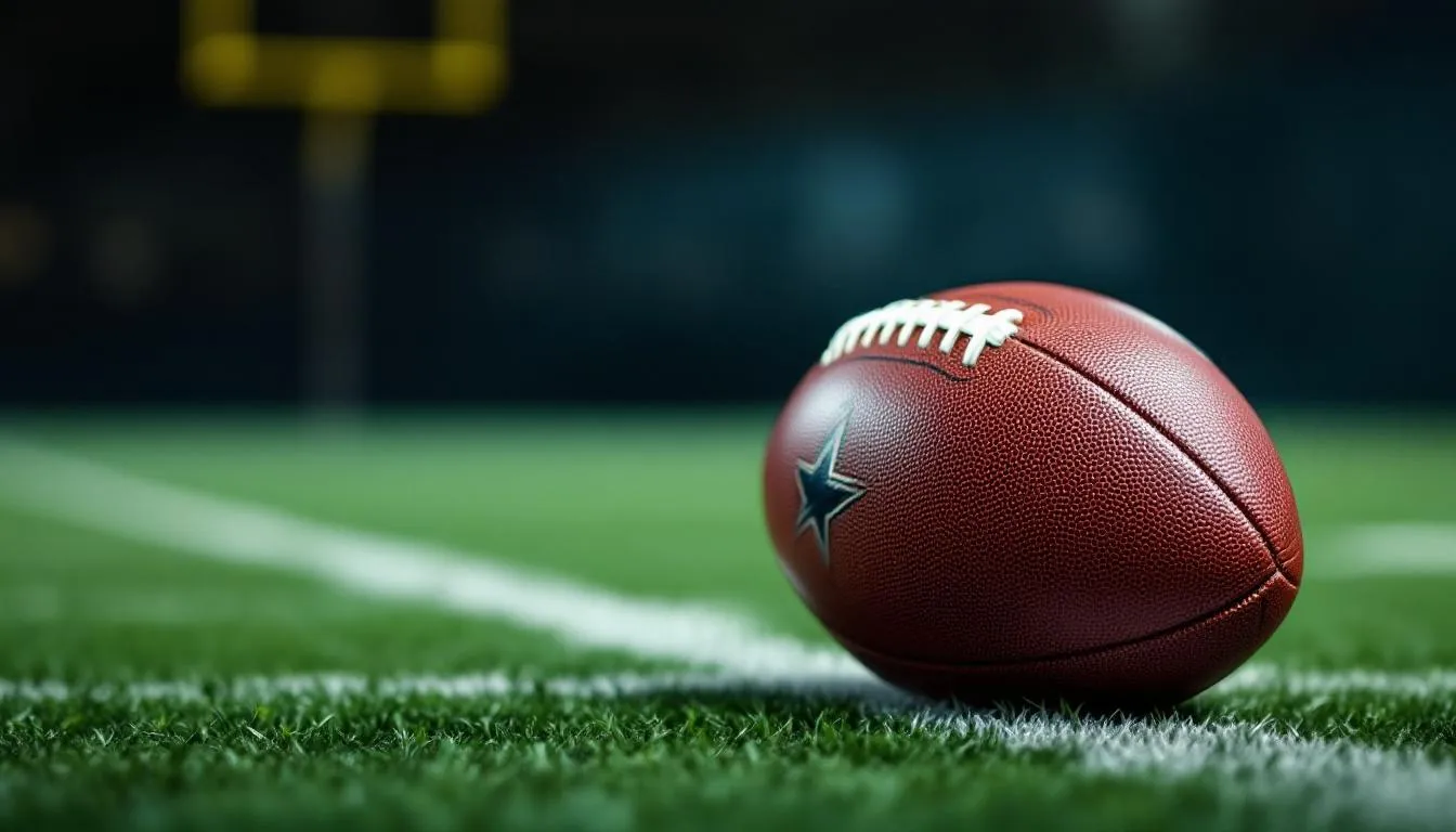 Editorial photograph representing the concept of american football