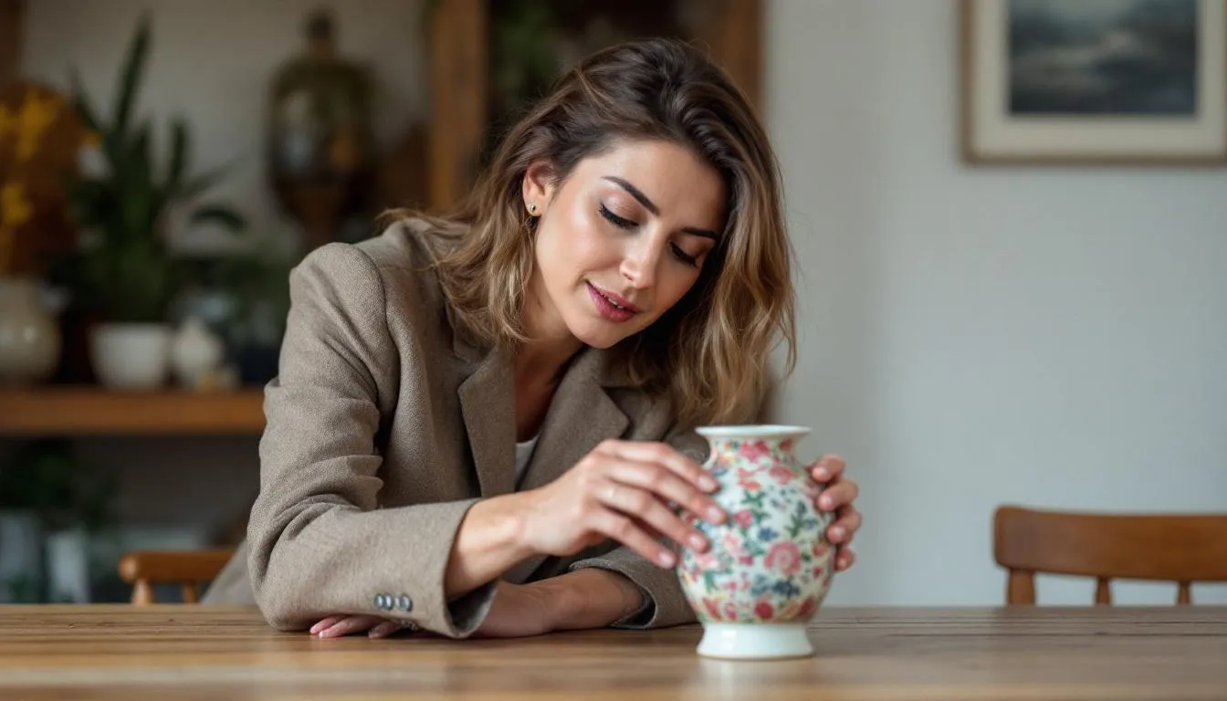 Editorial photograph representing the concept of antiques collecting
