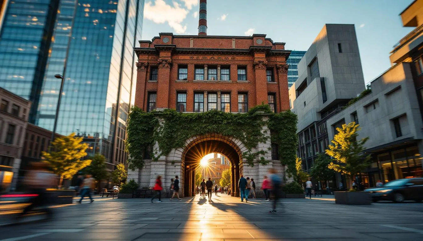 Editorial photograph representing the concept of architecture