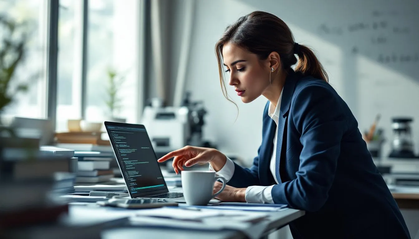 Editorial photograph representing the concept of automata theory