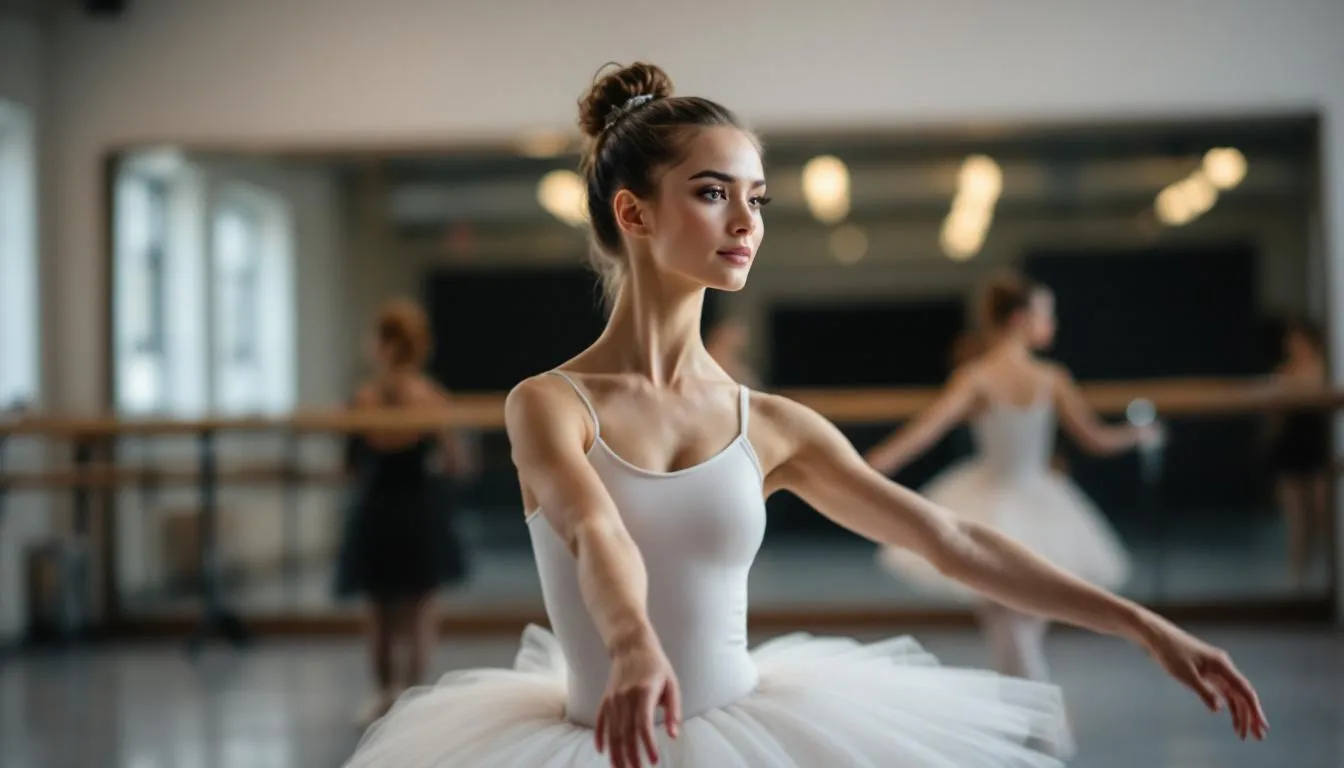 Editorial photograph representing the concept of ballet