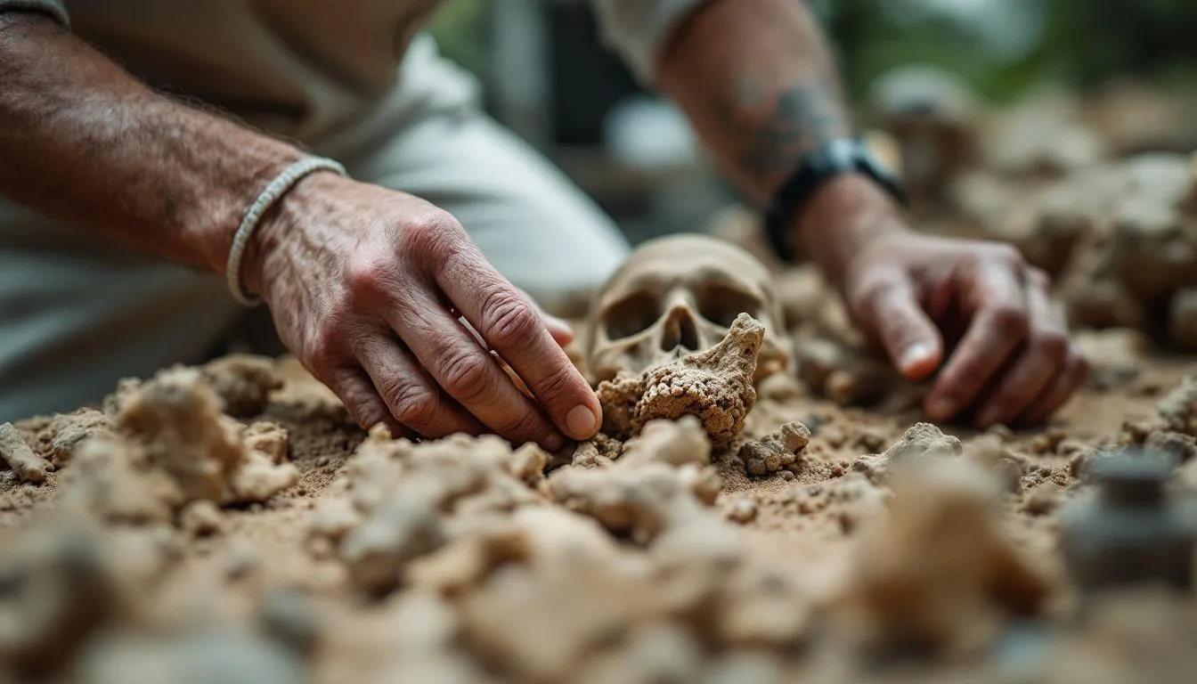 Editorial photograph representing the concept of biological anthropology