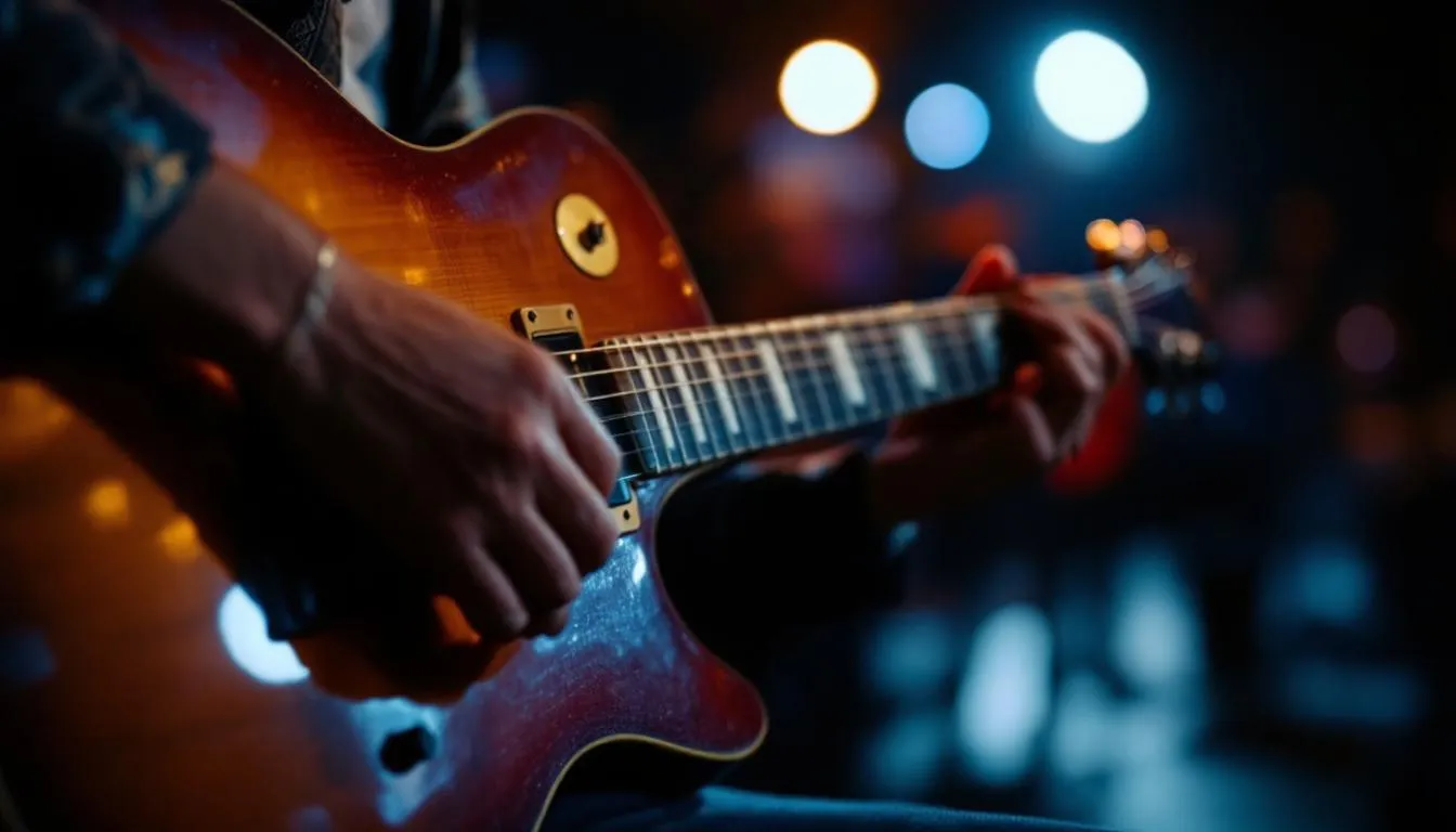 Editorial photograph representing the concept of blues music