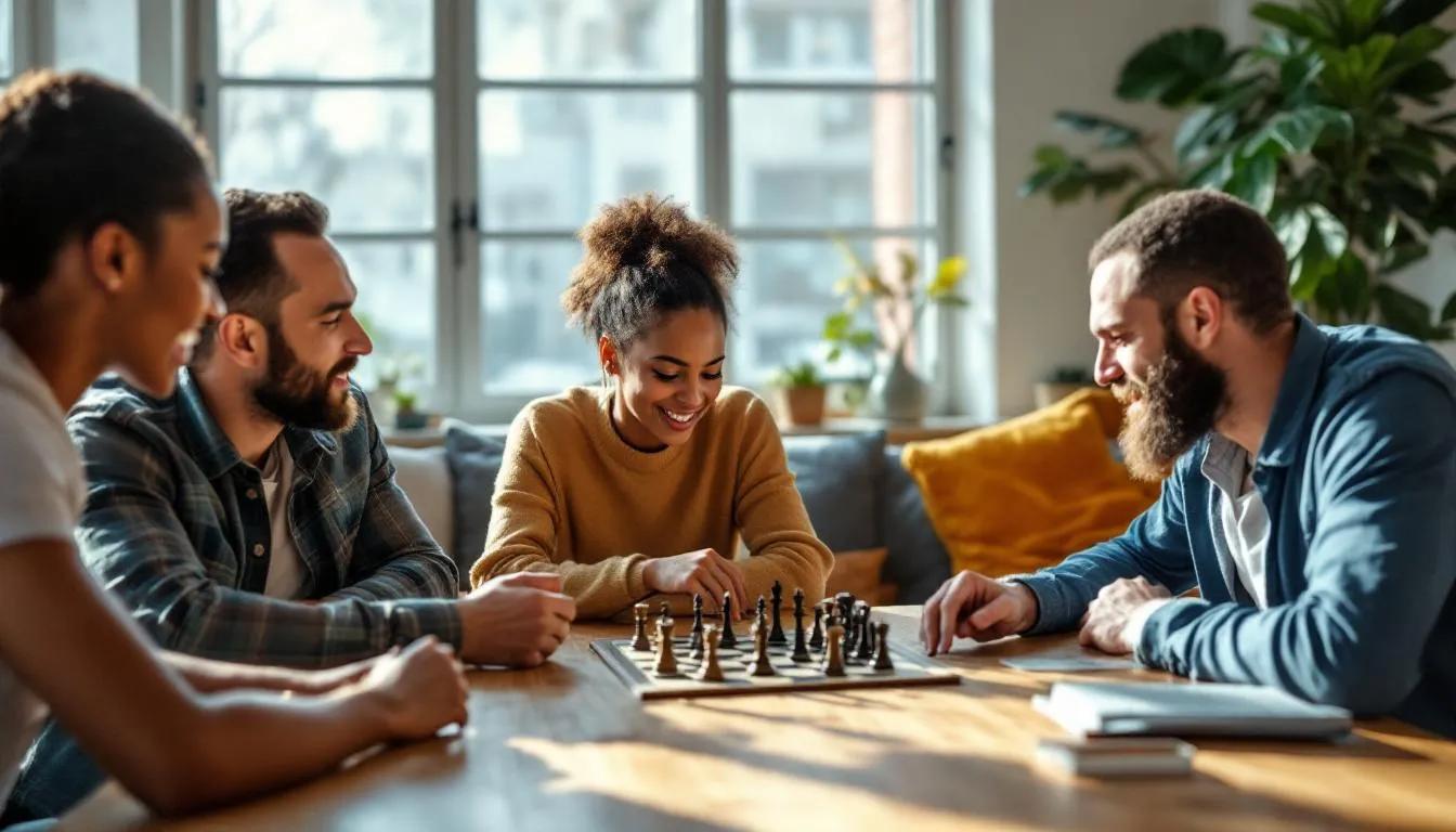 Editorial photograph representing the concept of board games