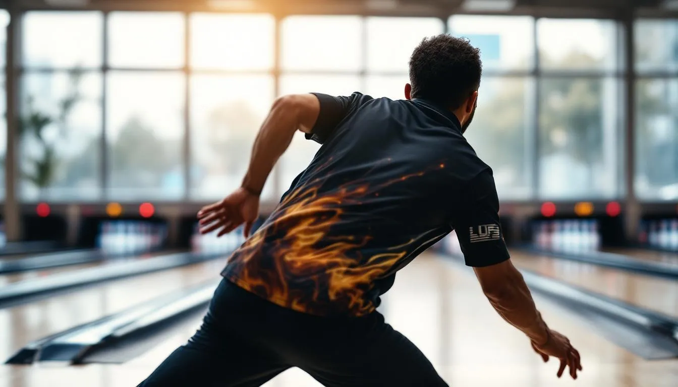 Editorial photograph representing the concept of bowling