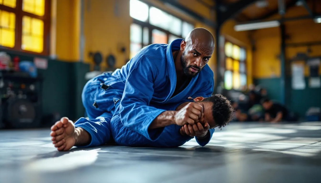 Editorial photograph representing the concept of brazilian jiu-jitsu
