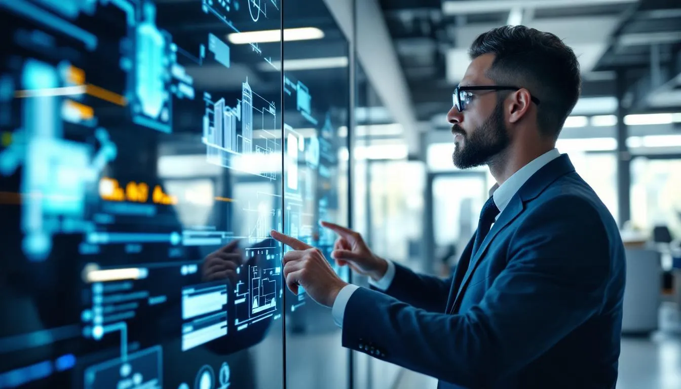 Editorial photograph representing the concept of building automation