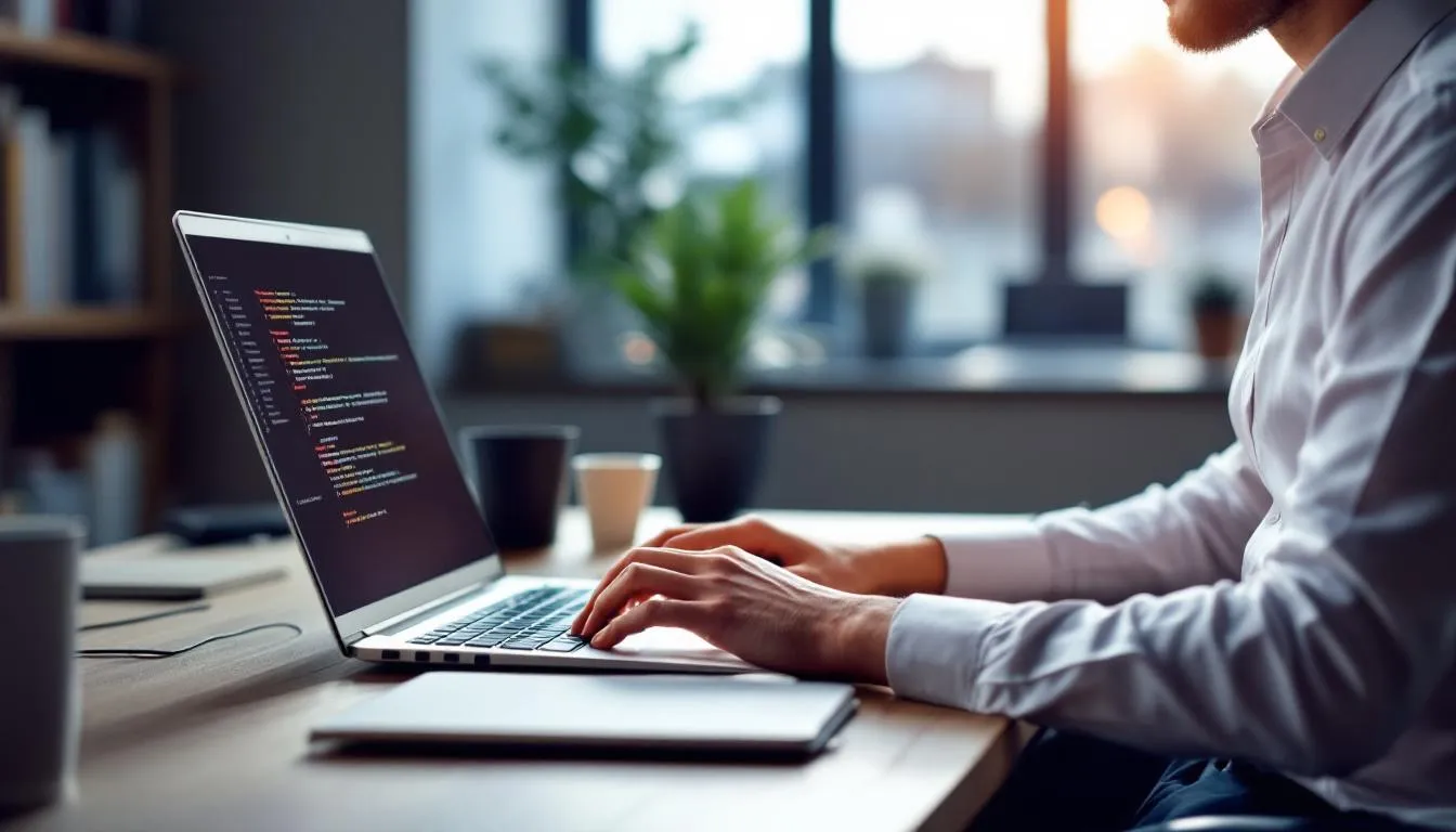 Editorial photograph representing the concept of c++ programming