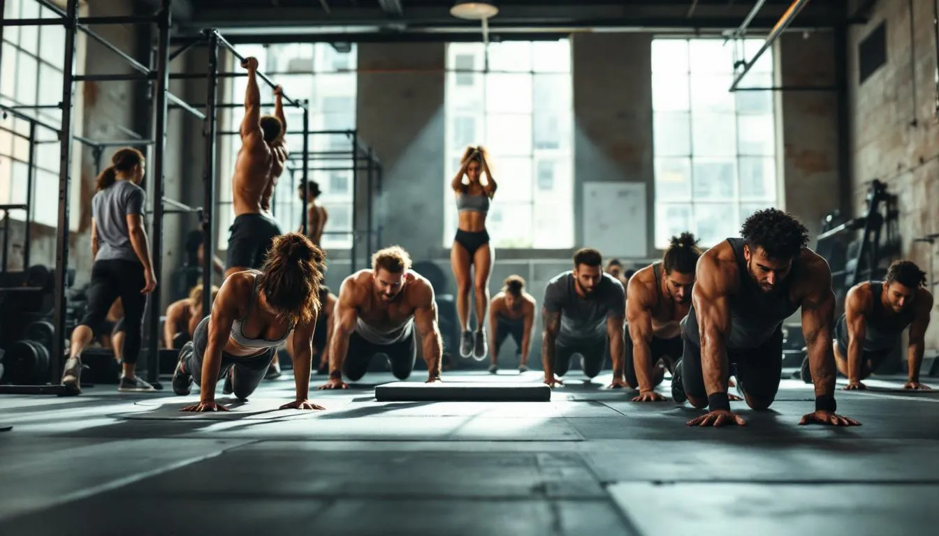 Editorial photograph representing the concept of calisthenics