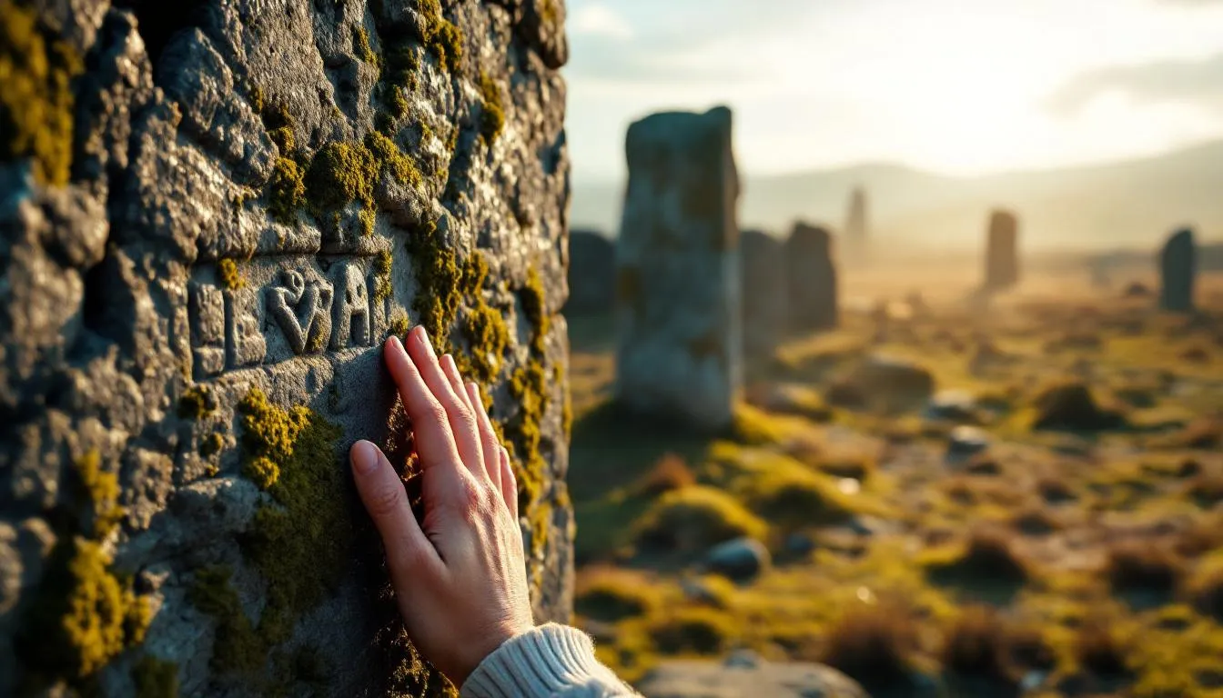 Editorial photograph representing the concept of celtic history