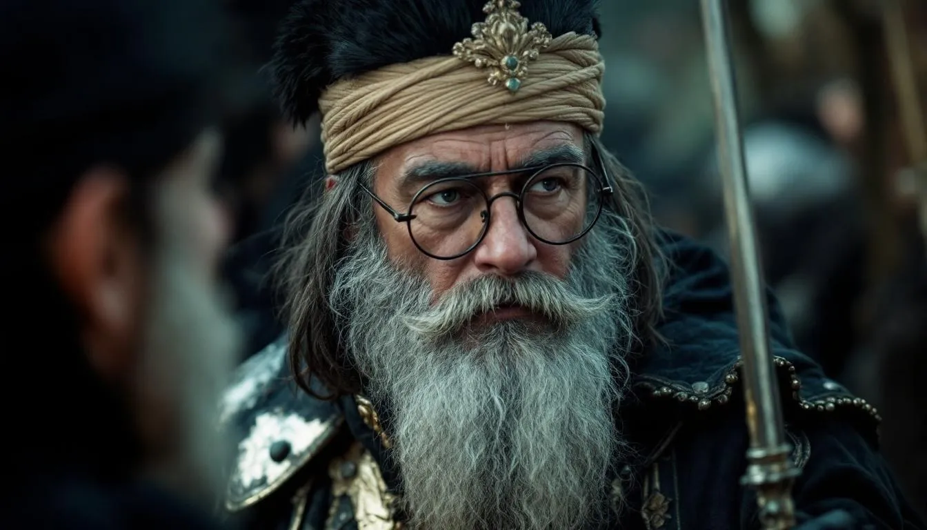 Editorial photograph representing the concept of chivalry