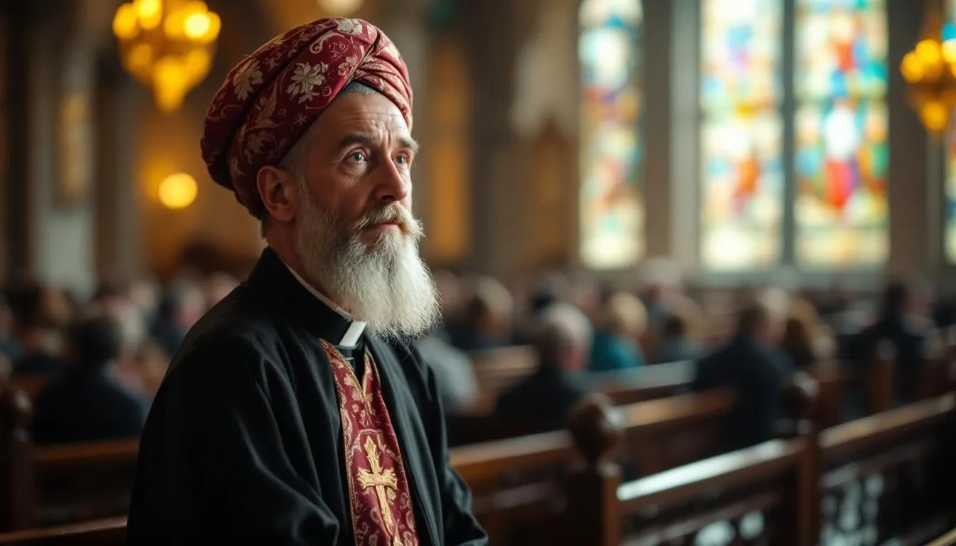 Editorial photograph representing the concept of christianity