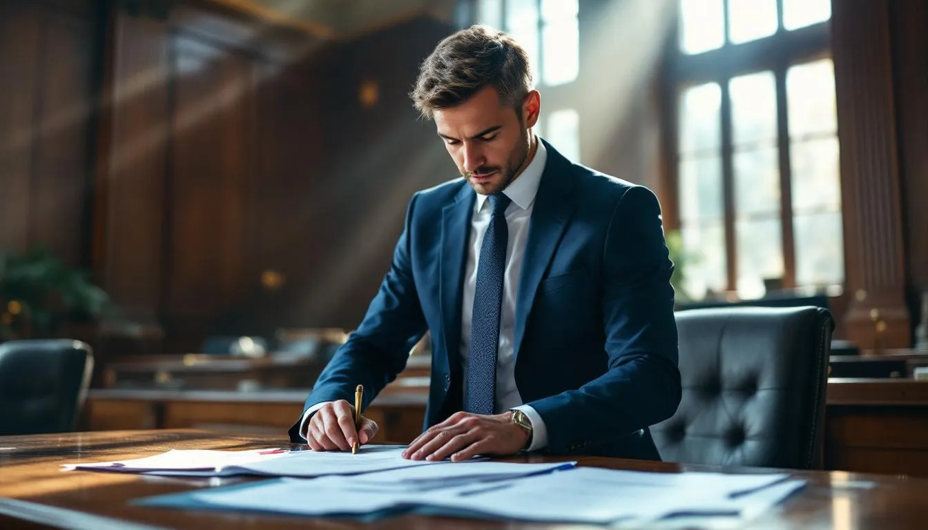 Editorial photograph representing the concept of civil law