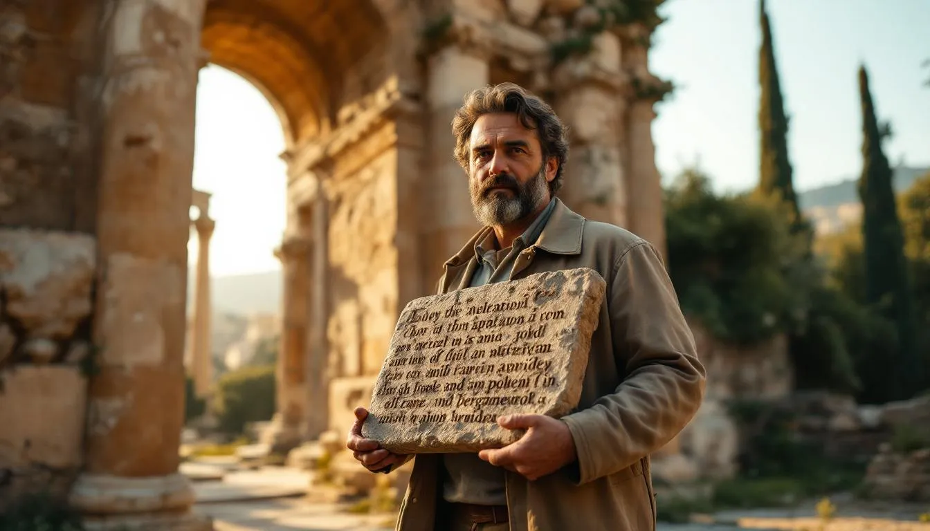 Editorial photograph representing the concept of classical civilizations