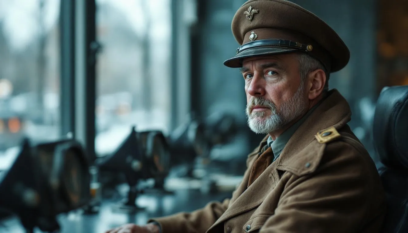 Editorial photograph representing the concept of cold war history