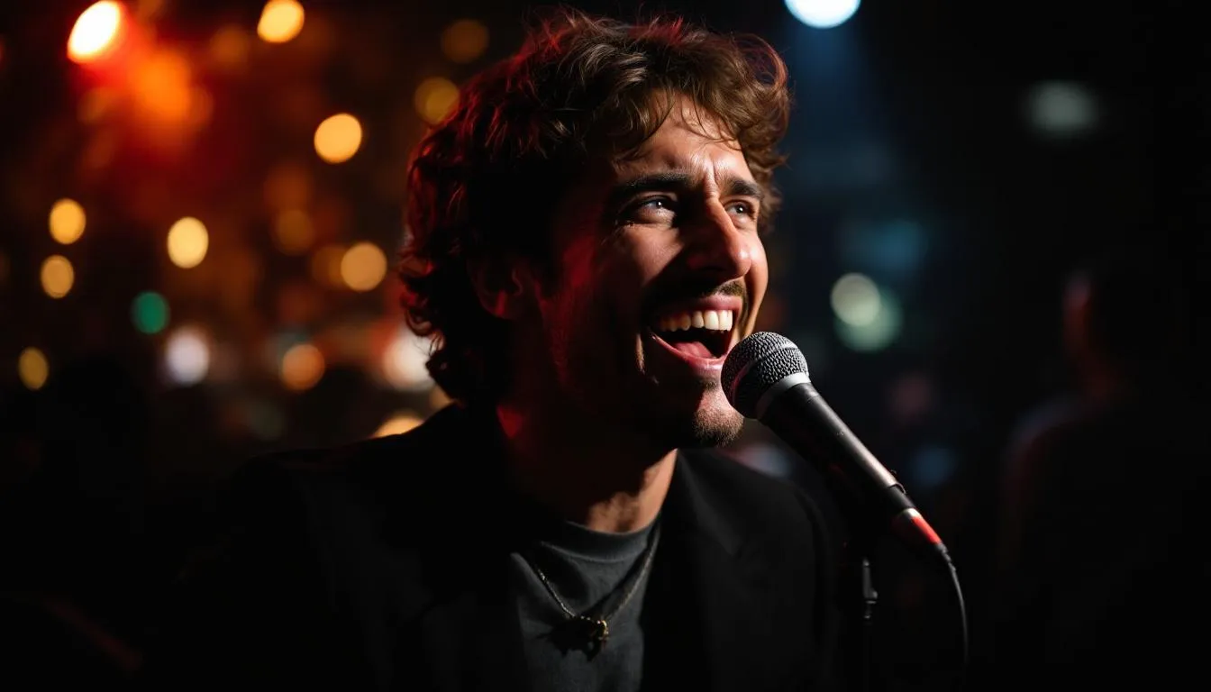 Editorial photograph representing the concept of comedy