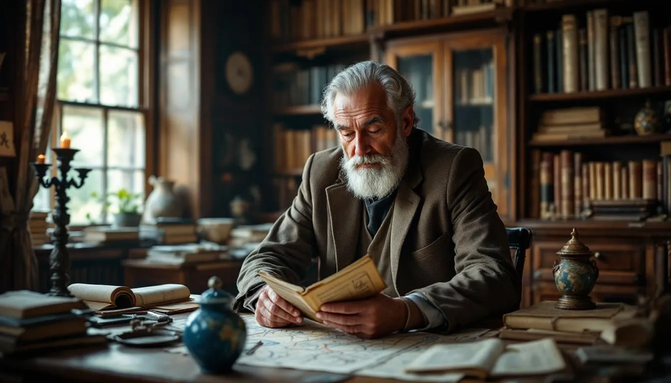 Editorial photograph representing the concept of comparative mythology