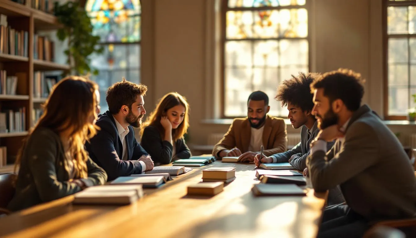 Editorial photograph representing the concept of comparative religion