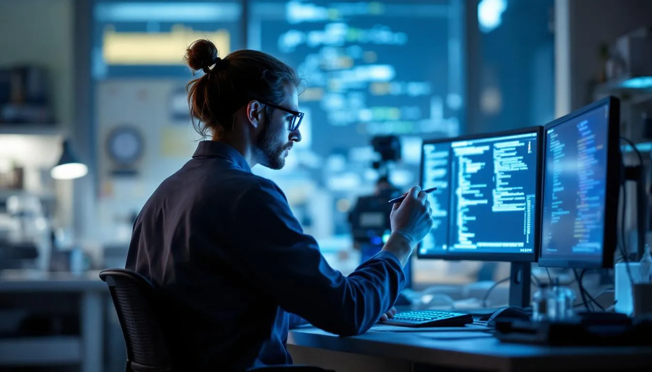 Editorial photograph representing the concept of computational physics