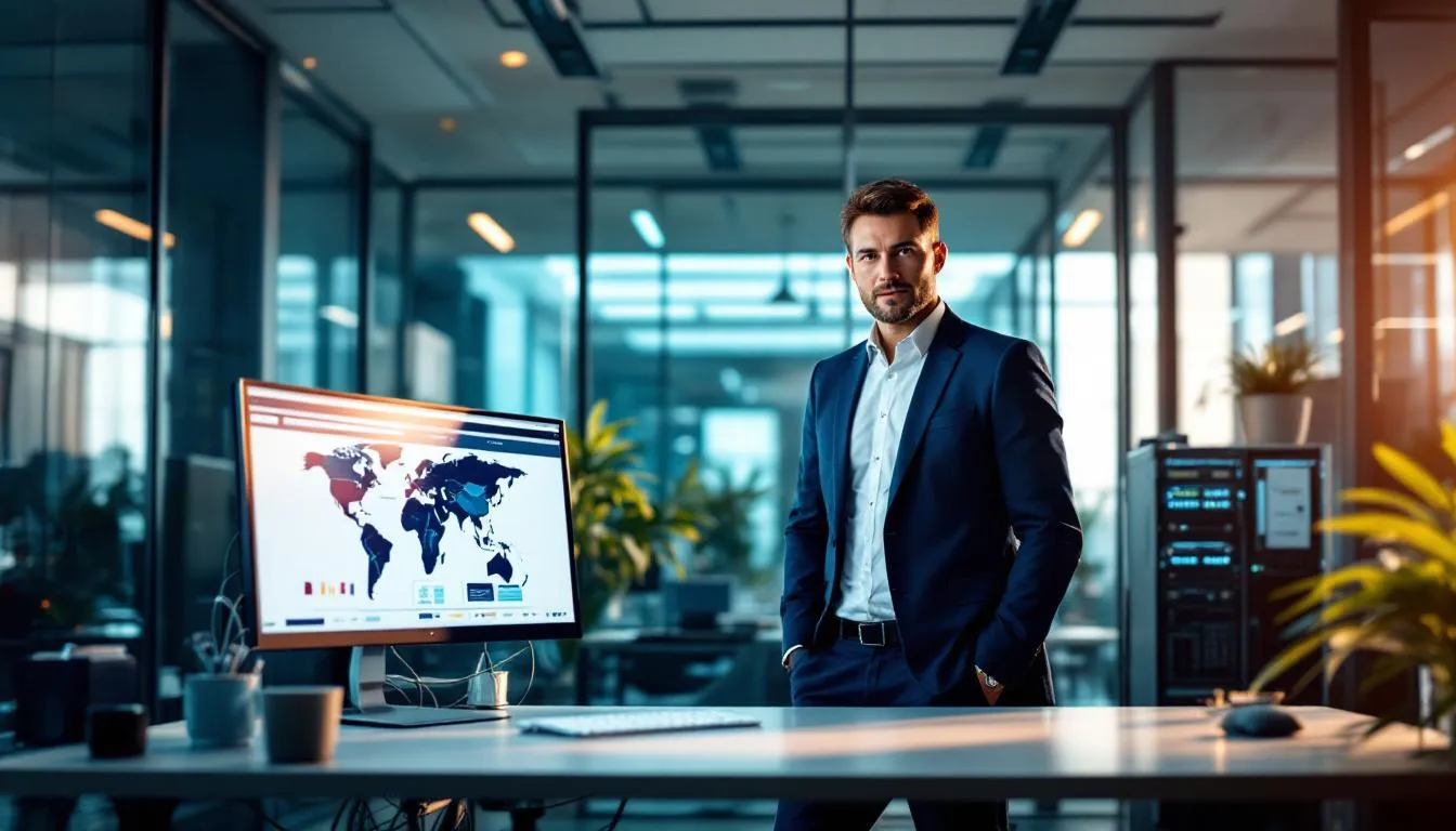 Editorial photograph representing the concept of computer networking