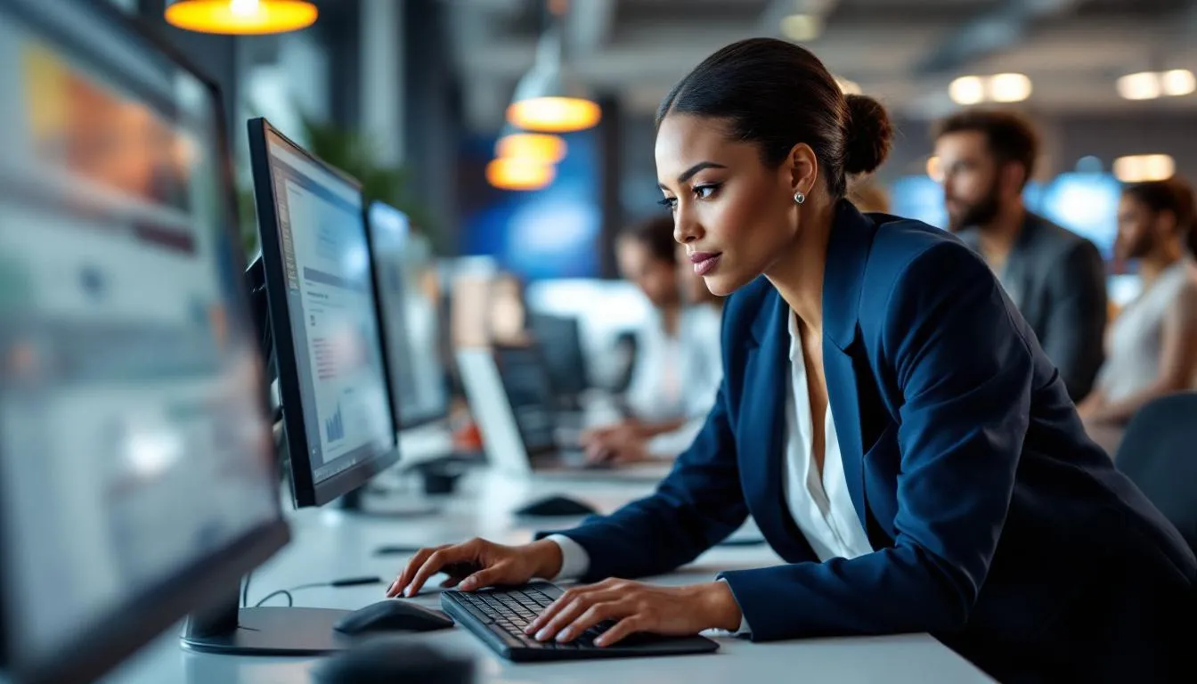 Editorial photograph representing the concept of computer science