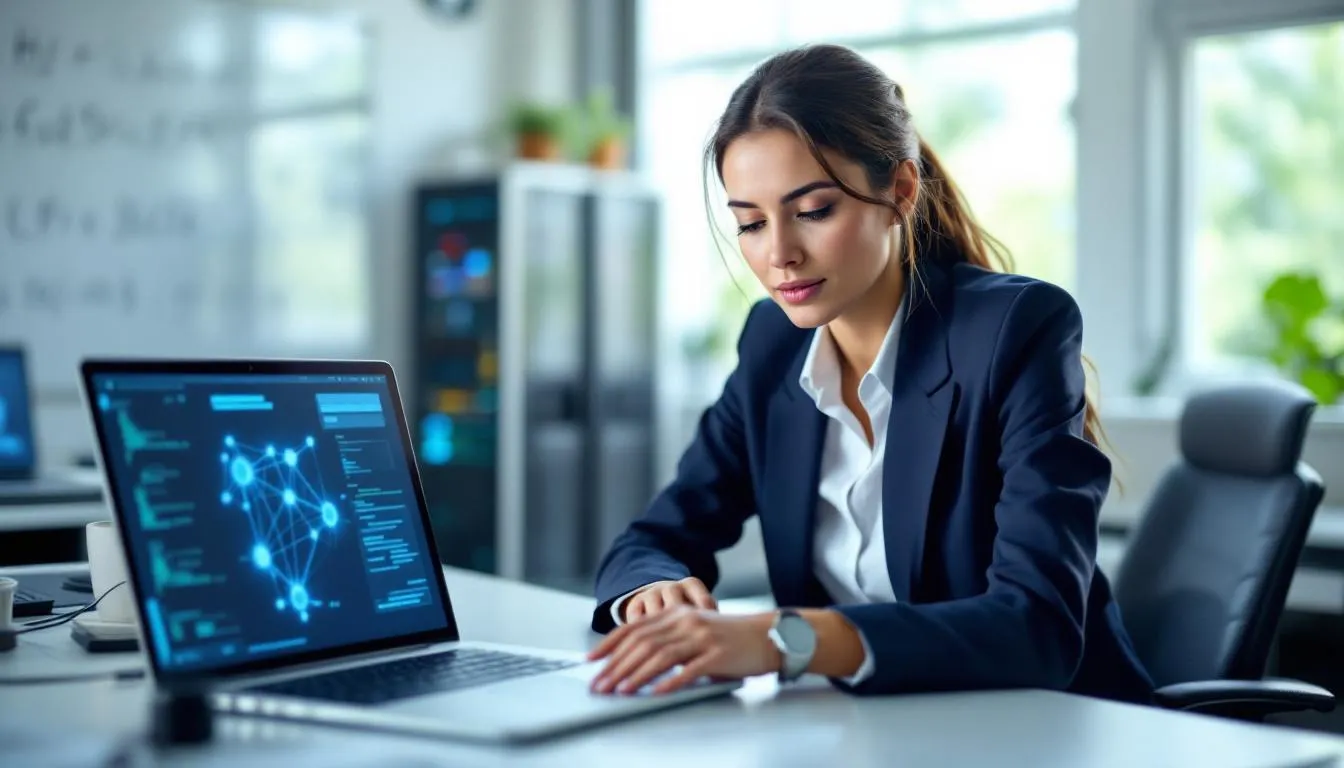 Editorial photograph representing the concept of computer vision