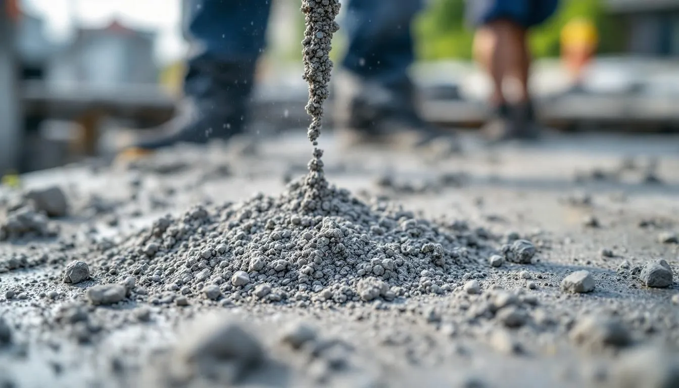 Editorial photograph representing the concept of concrete technology