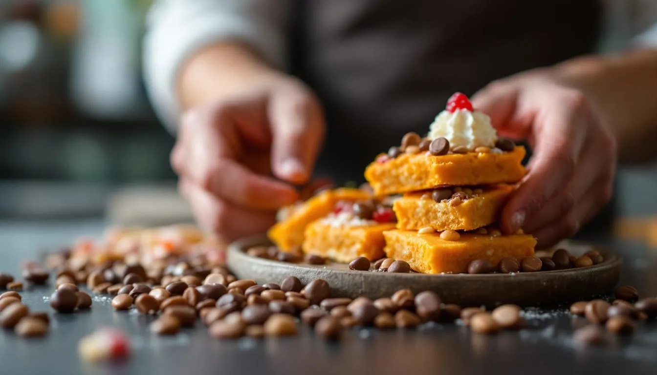 Editorial photograph representing the concept of confectionery