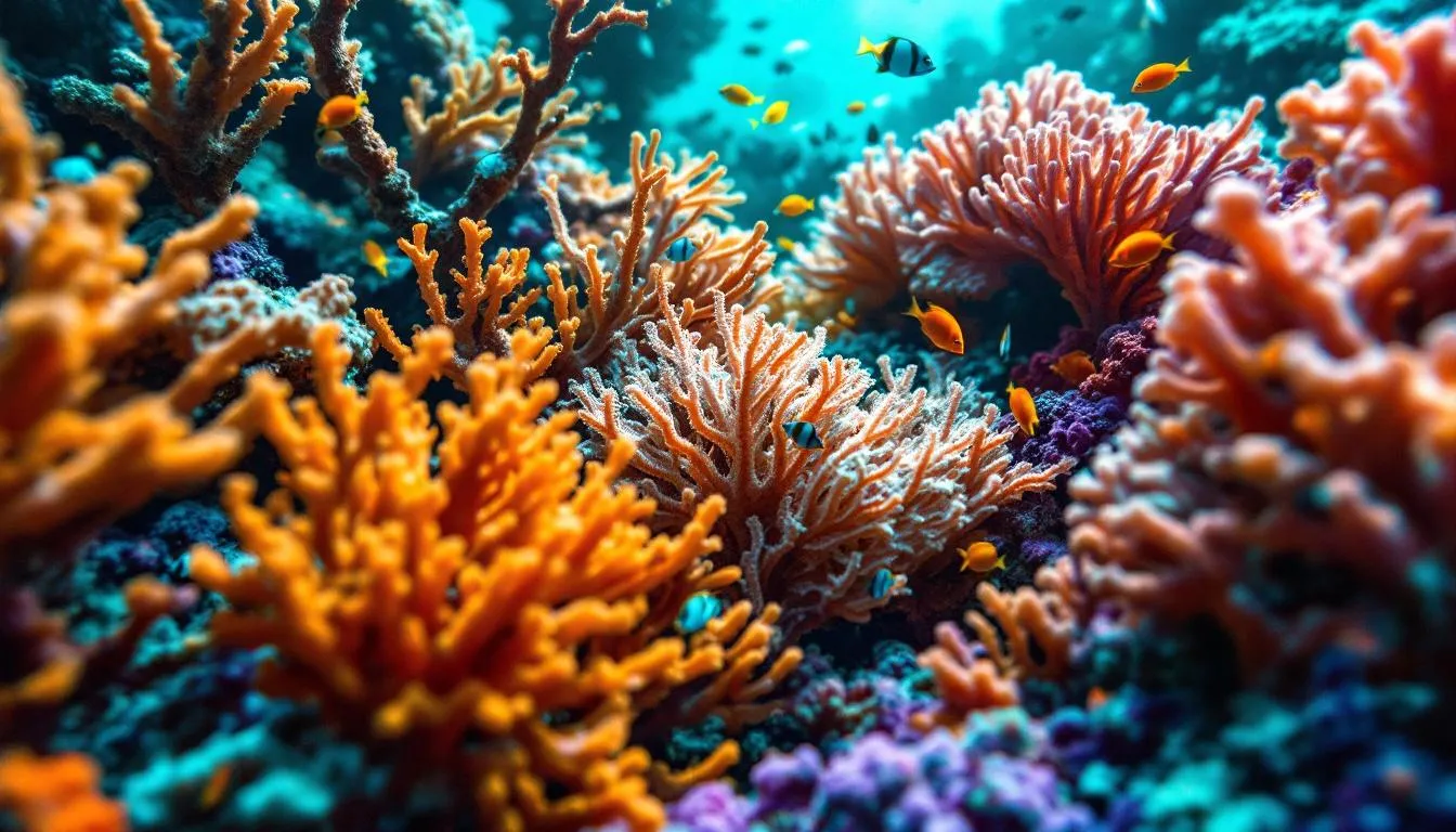 Editorial photograph representing the concept of coral reef ecology