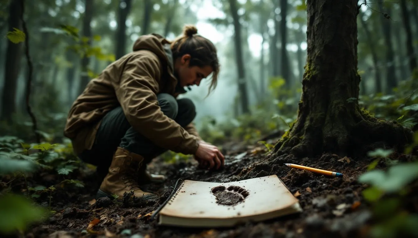 Editorial photograph representing the concept of cryptozoology