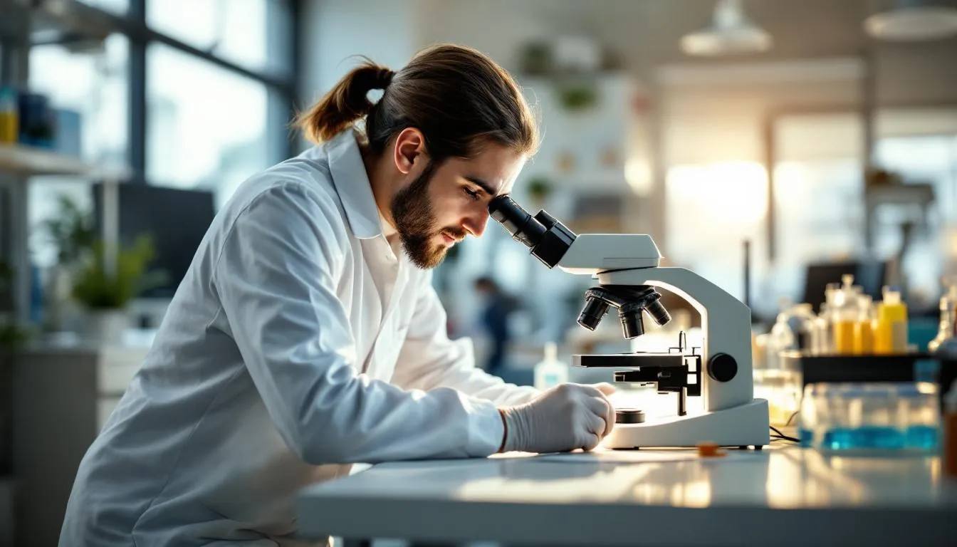 Editorial photograph representing the concept of cytology