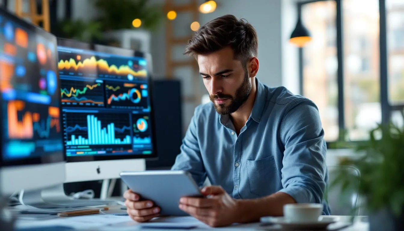 Editorial photograph representing the concept of data visualization