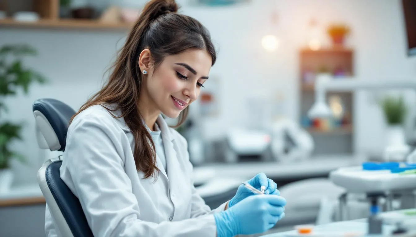 Editorial photograph representing the concept of dental hygiene