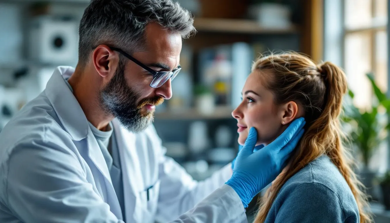Editorial photograph representing the concept of dermatology