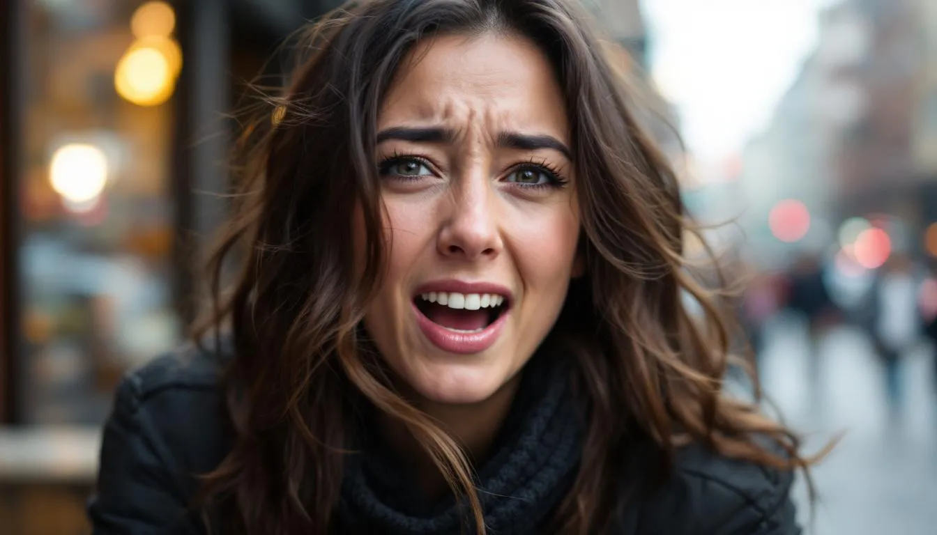 Editorial photograph representing the concept of drama