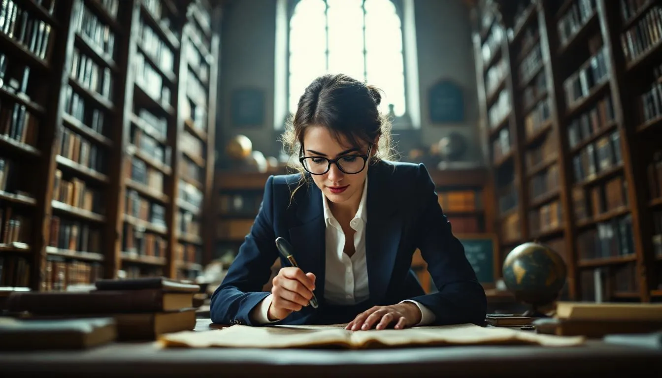 Editorial photograph representing the concept of early modern history