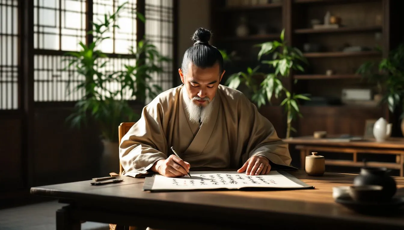 Editorial photograph representing the concept of eastern philosophy