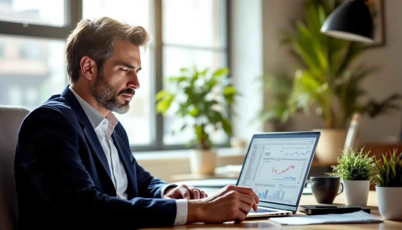 Editorial photograph representing the concept of econometrics