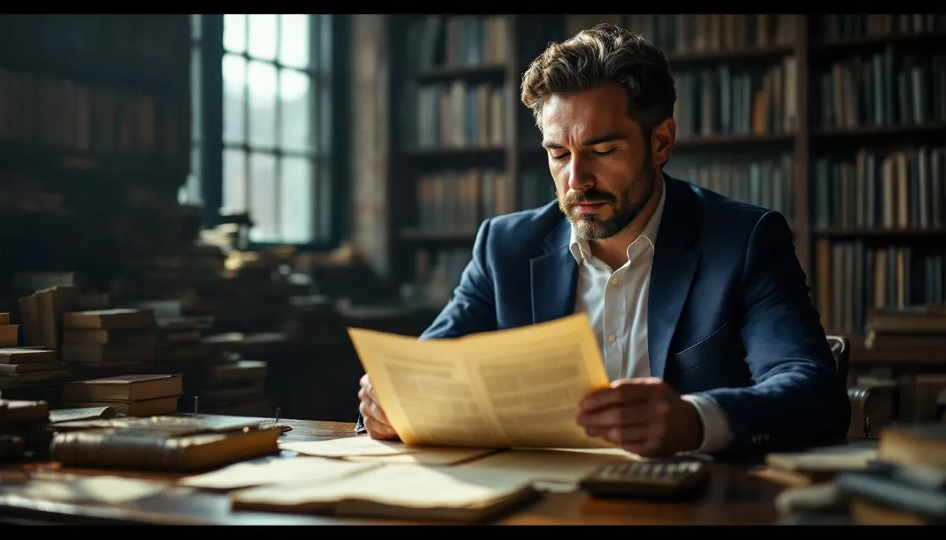 Editorial photograph representing the concept of economic history