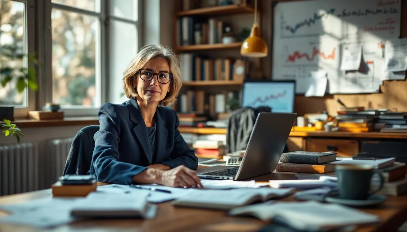 Editorial photograph representing the concept of economic theory