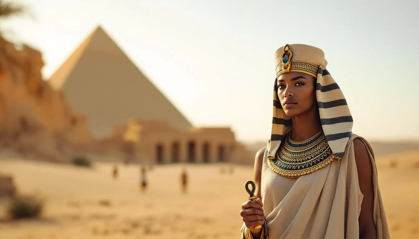 Editorial photograph representing the concept of egyptian mythology