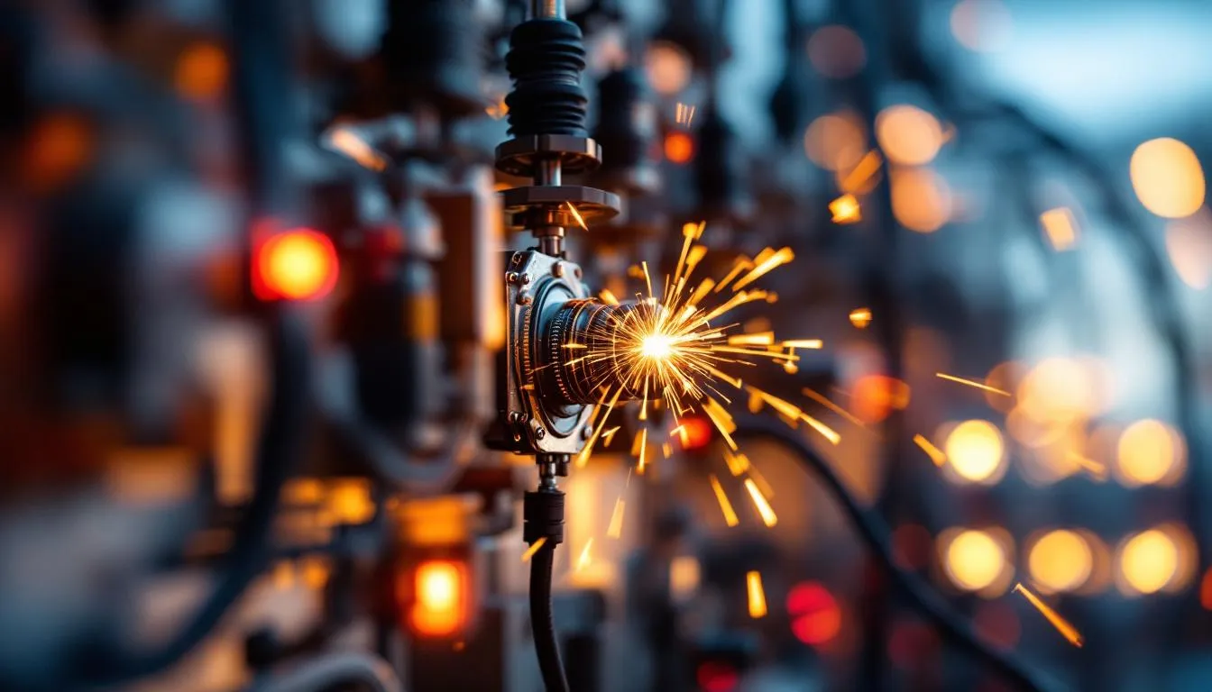 Editorial photograph representing the concept of electricity