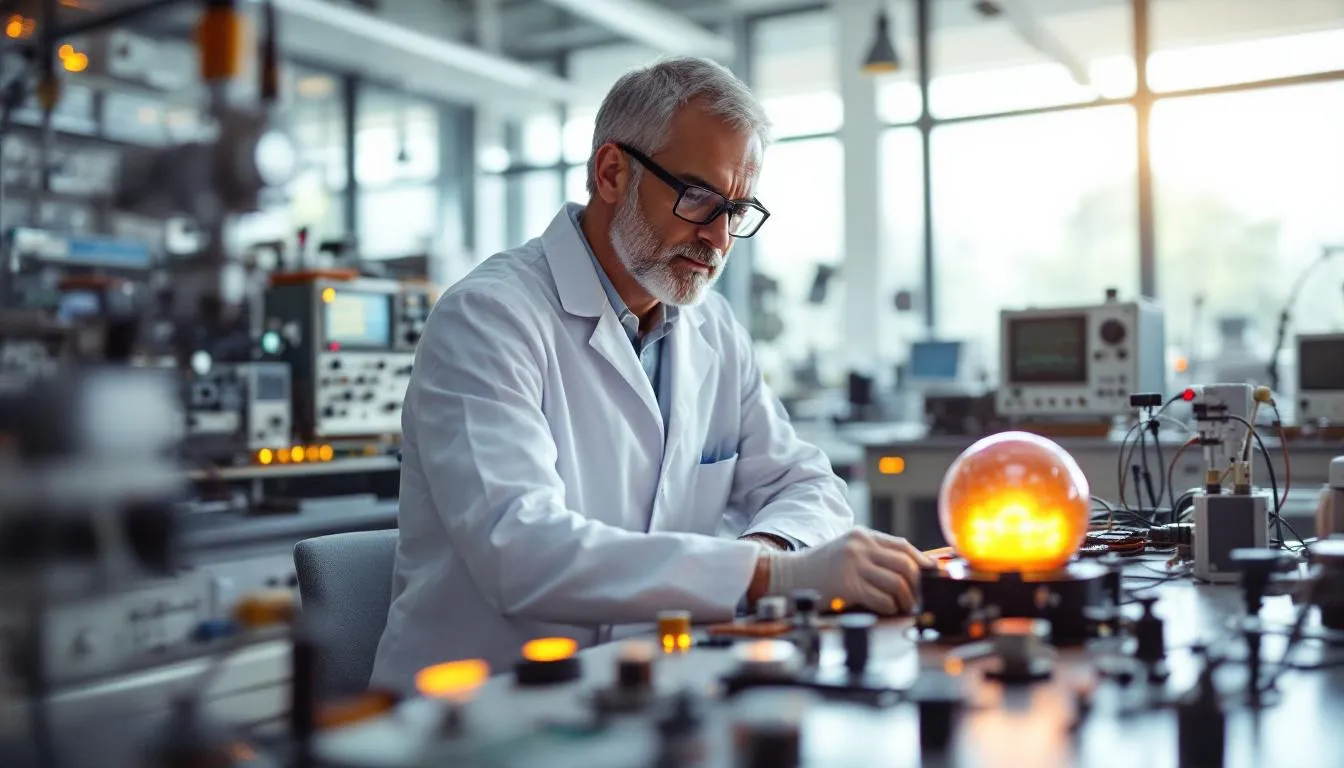 Editorial photograph representing the concept of electrodynamics