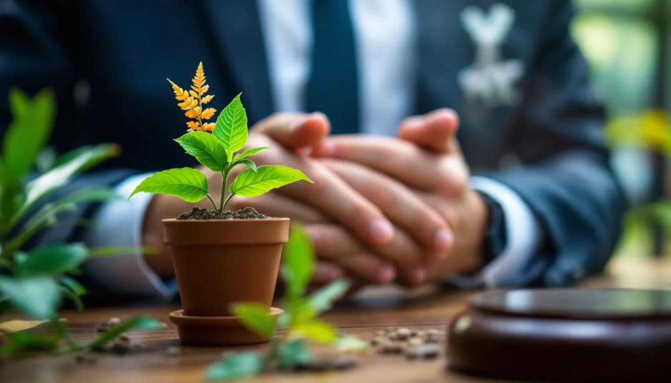 Editorial photograph representing the concept of environmental law