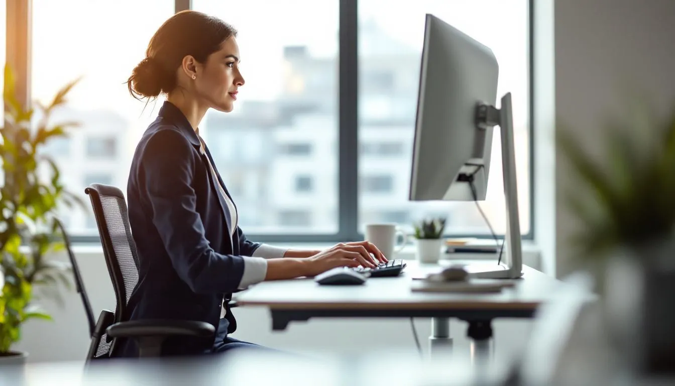 Editorial photograph representing the concept of ergonomics