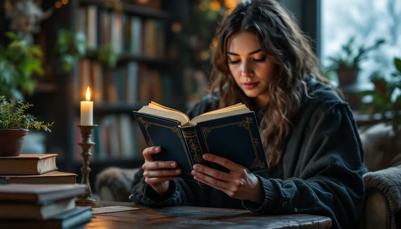 Editorial photograph representing the concept of fantasy literature