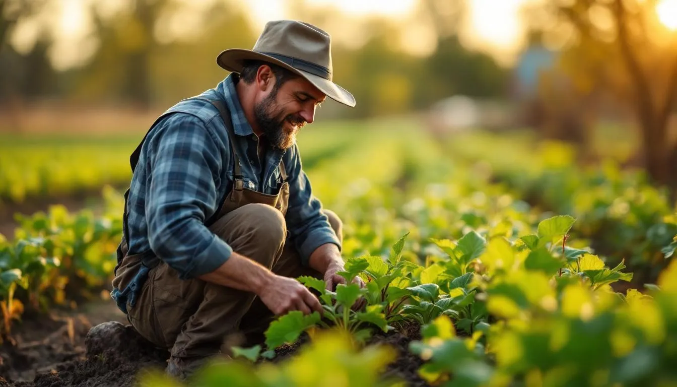 Editorial photograph representing the concept of farming