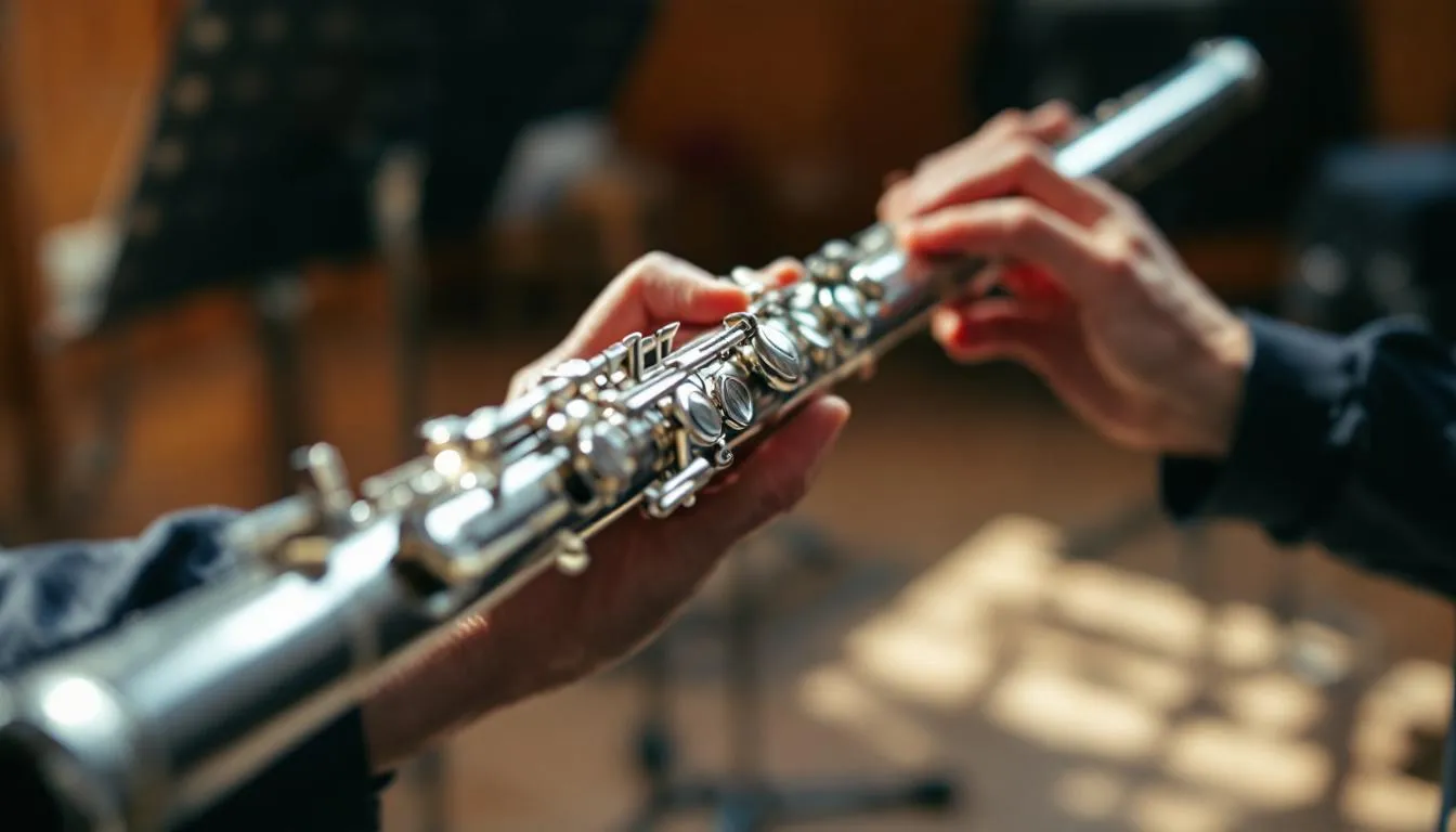 Editorial photograph representing the concept of flute