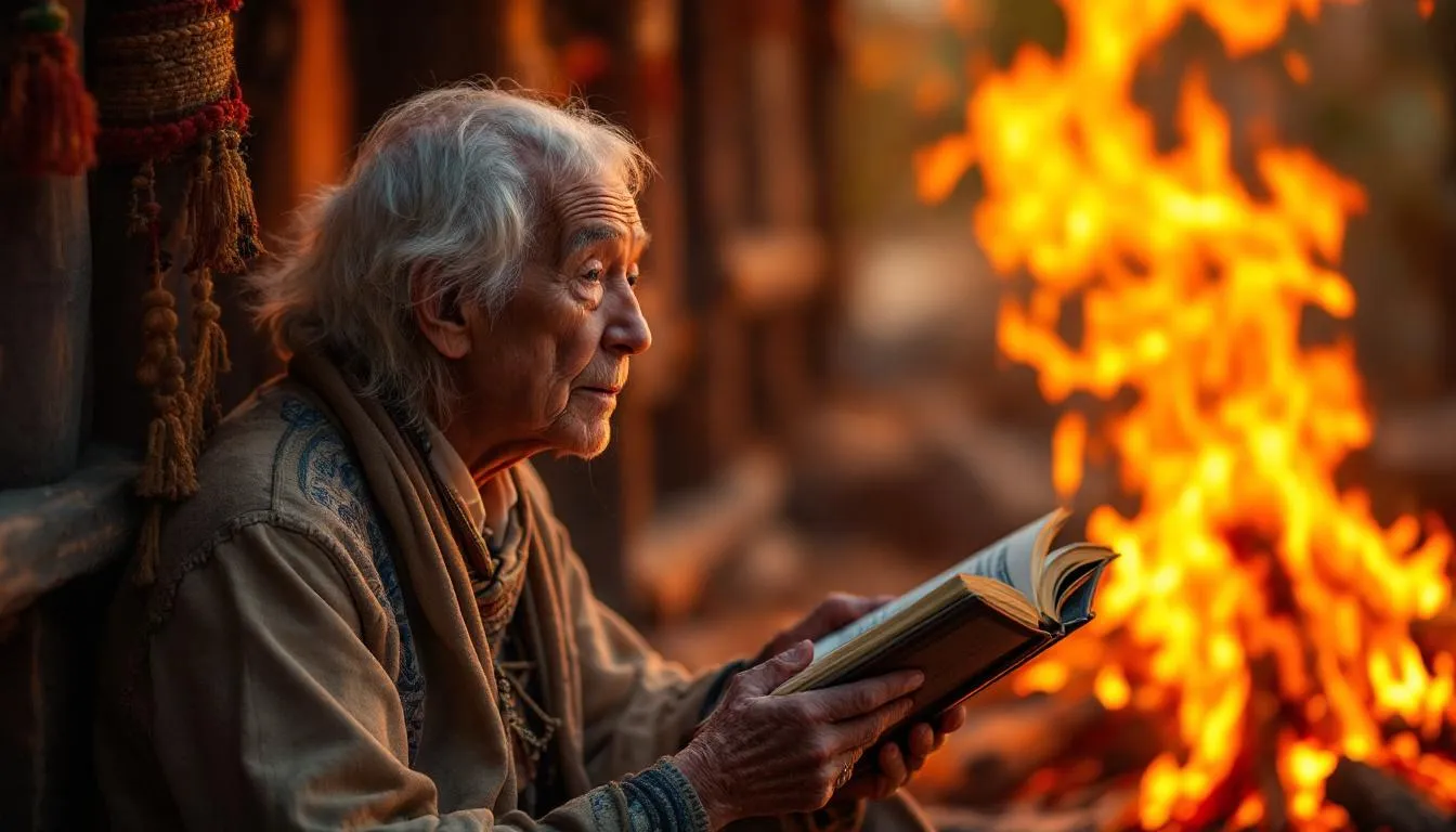 Editorial photograph representing the concept of folklore